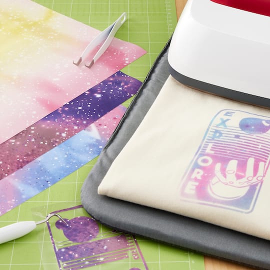 6 Packs: 4 ct. (24 total) Cricut® Infusible Ink™ Transfer Sheet Patterns, Galactic Stars